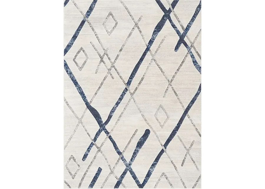 Romelo White 5'3 x 7'3 Rug