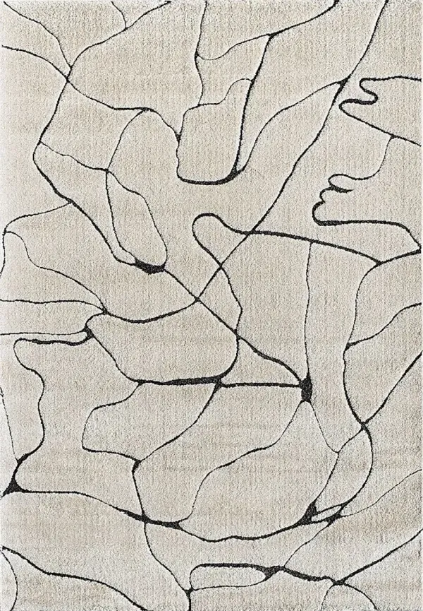 Itzell Tan 5' x 7'6 Rug