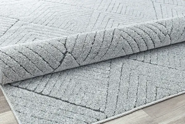 Lisette Gray 5' x 7'6 Rug