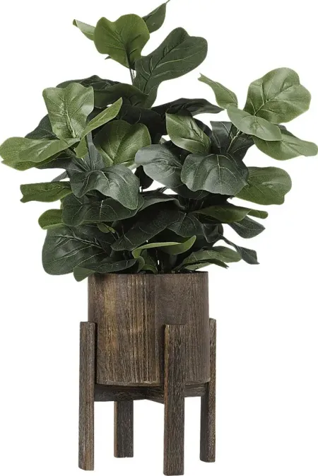 Cydney Green Fiddle Leaf Fig Silk Plant