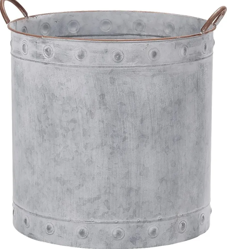 Saide Gray Medium Planter