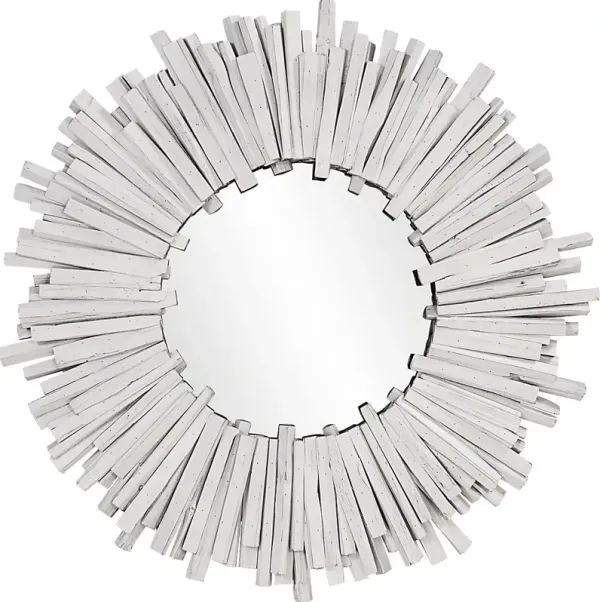 Izamar White Mirror