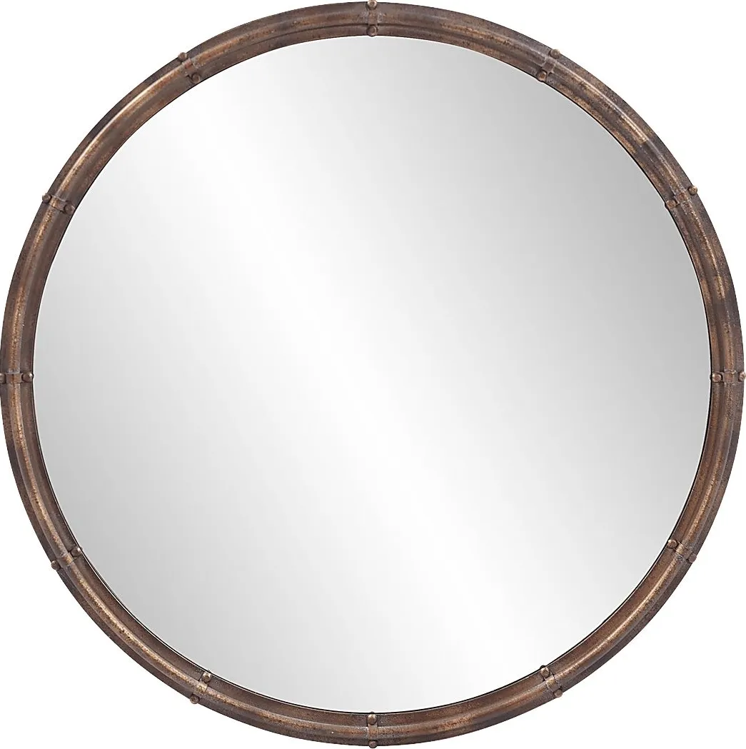 Alyviah Copper Mirror
