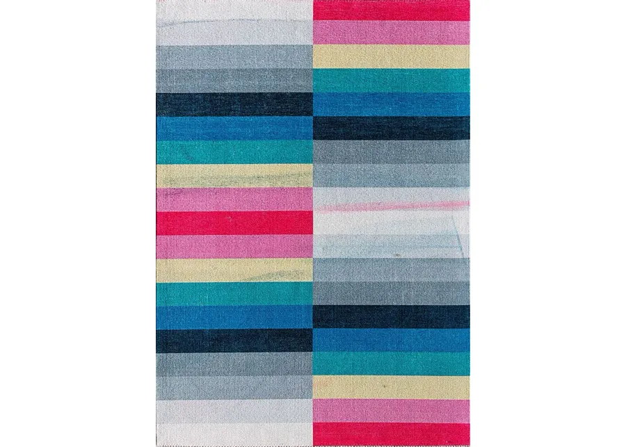 Mershi Multi 5'3 x 7' Rug