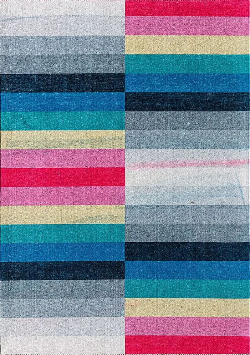 Mershi Multi 5'3 x 7' Rug