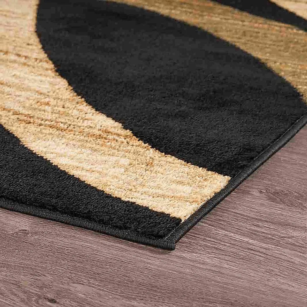 Epterel Black 5'2 x 7'2 Rug