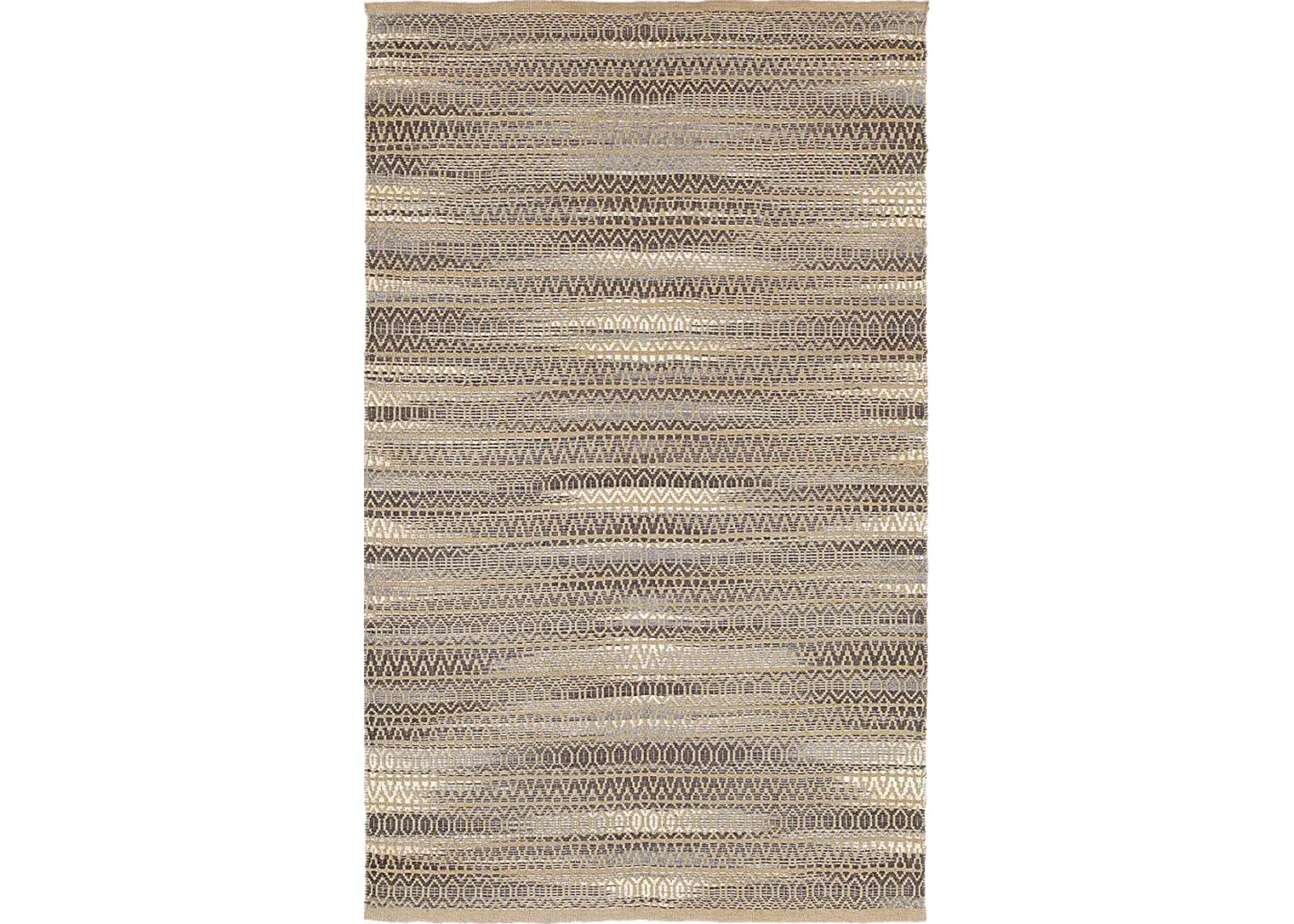 Gibtane Tan/Multi 5' x 7'9 Rug