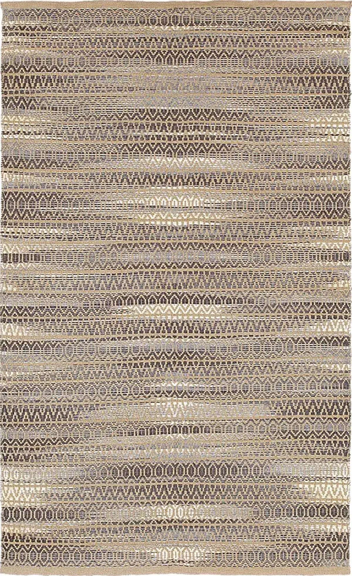 Gibtane Tan/Multi 5' x 7'9 Rug