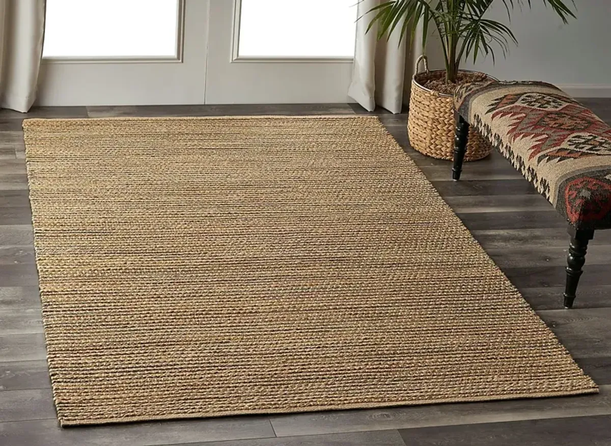 Epgami Tan/Multi 5' x 7'9 Rug