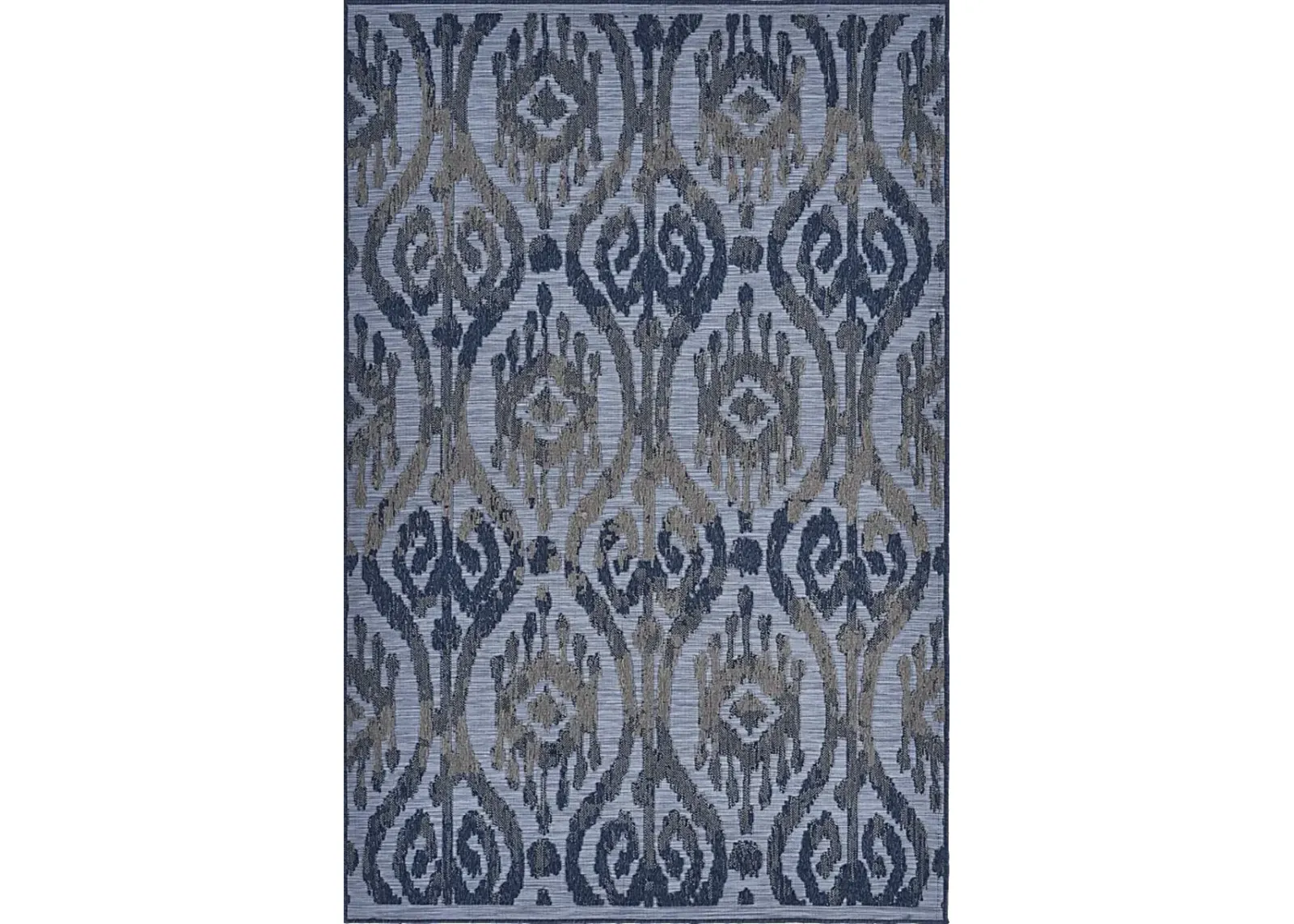 Turnia Blue 5' x 7' Indoor/Outdoor Rug