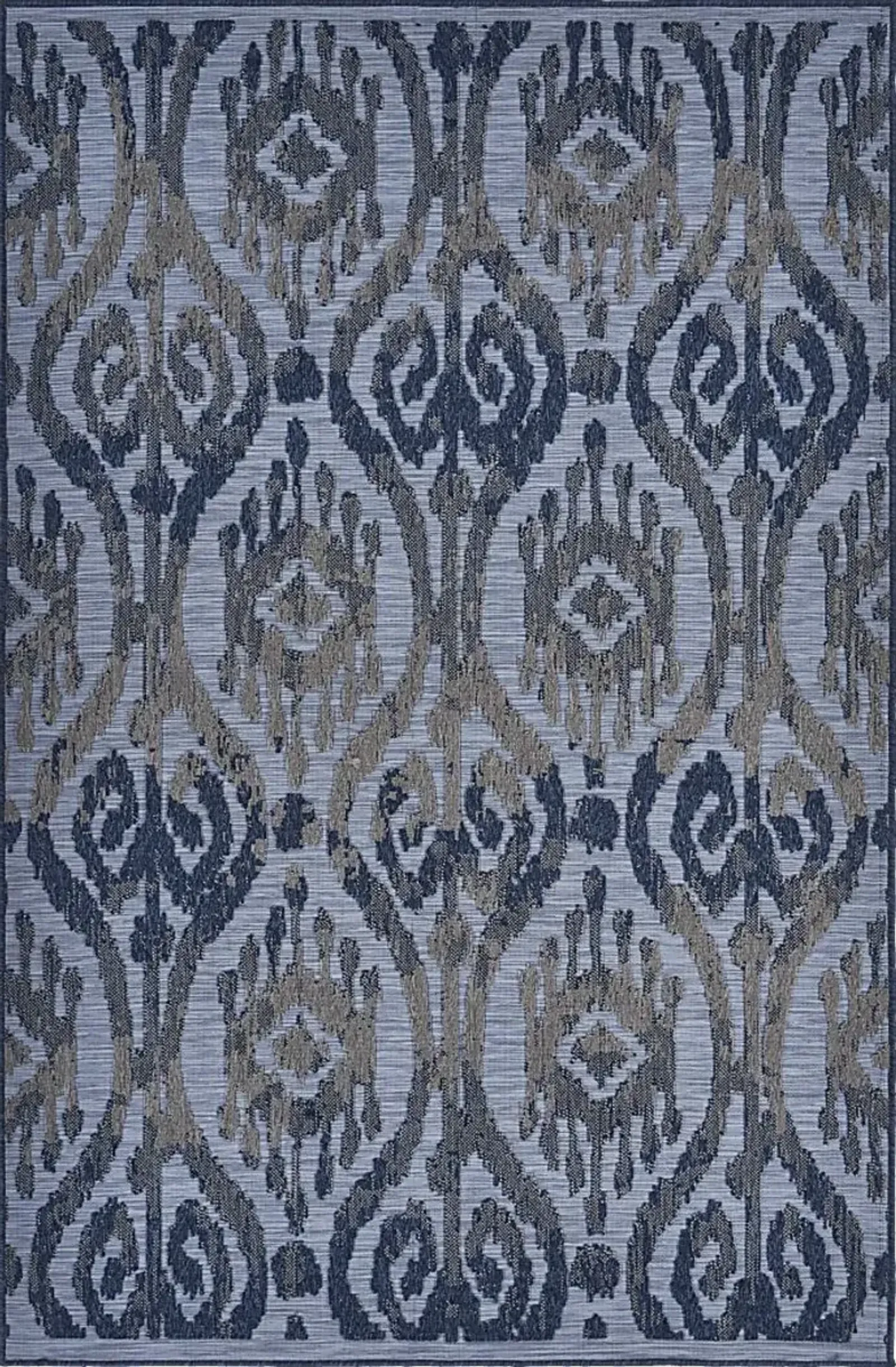 Turnia Blue 5' x 7' Indoor/Outdoor Rug