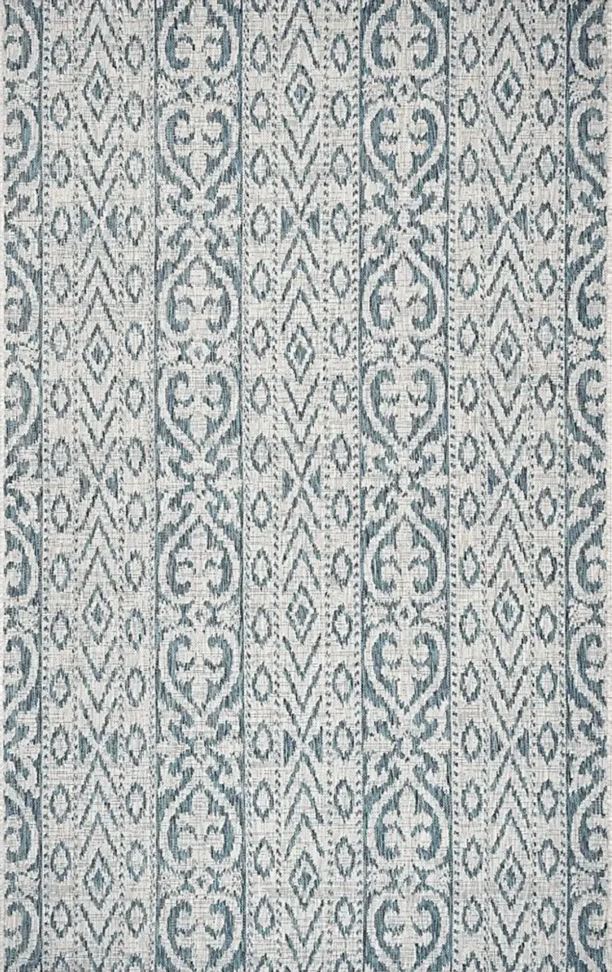 Cosevain Blue/Gray 5' x 8' Indoor/Outdoor Rug