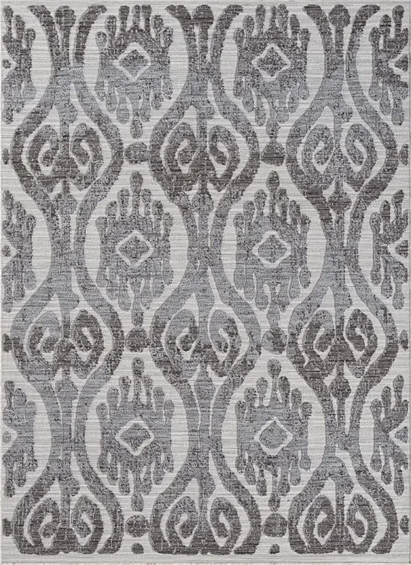 Sagaruti Blue/Gray 5' x 7' Indoor/Outdoor Rug