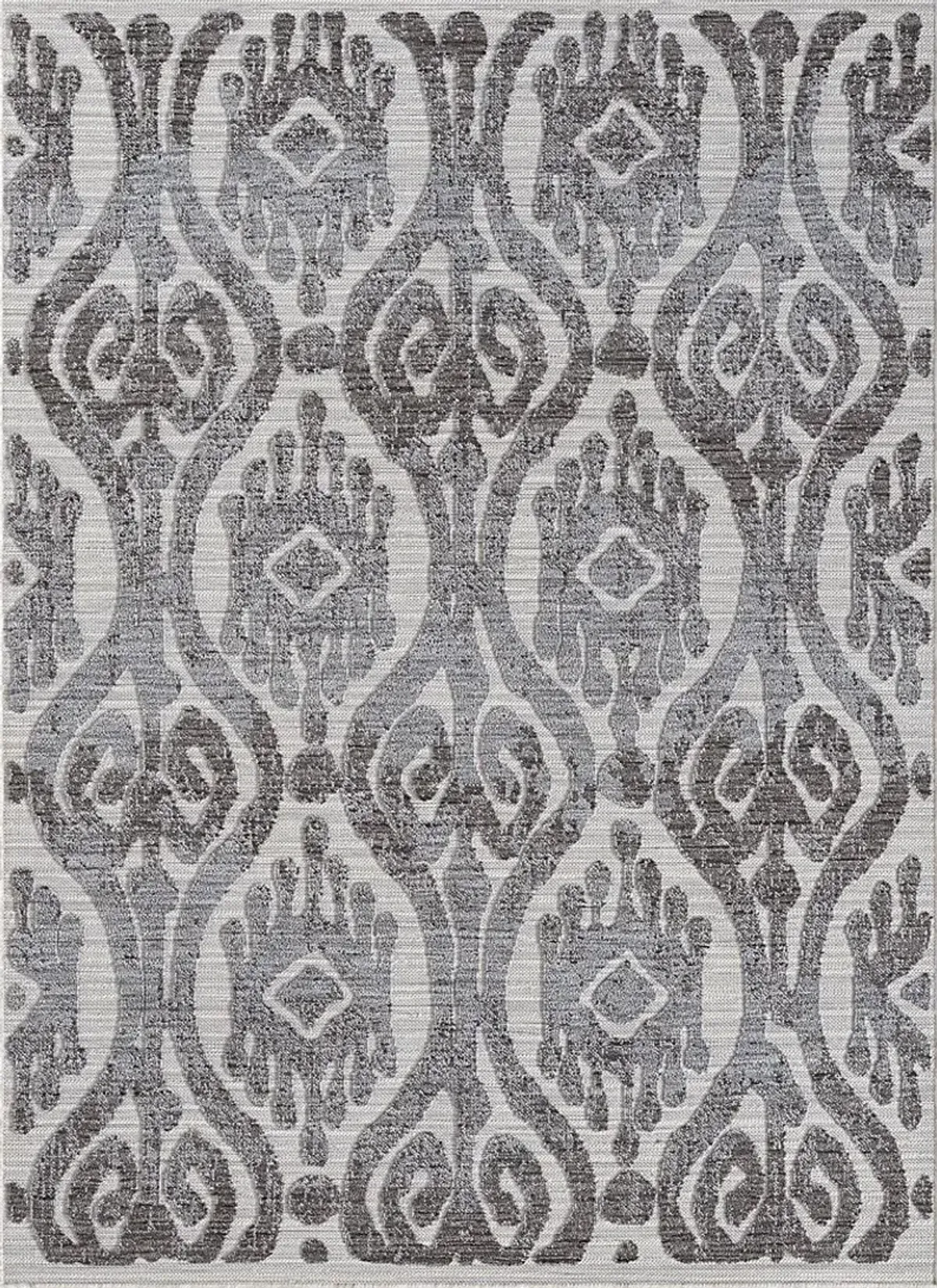 Sagaruti Blue/Gray 5' x 7' Indoor/Outdoor Rug