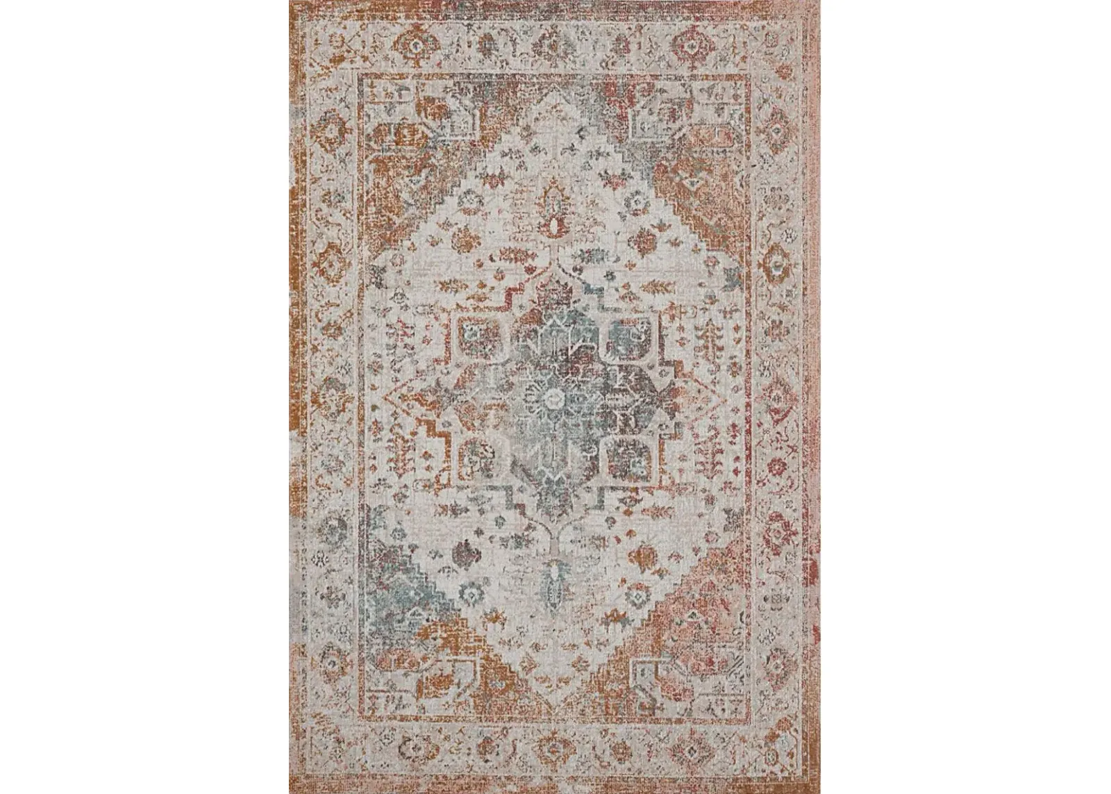 Wesdiac Beige/Cream 5'3 x 7'10 Indoor/Outdoor Rug