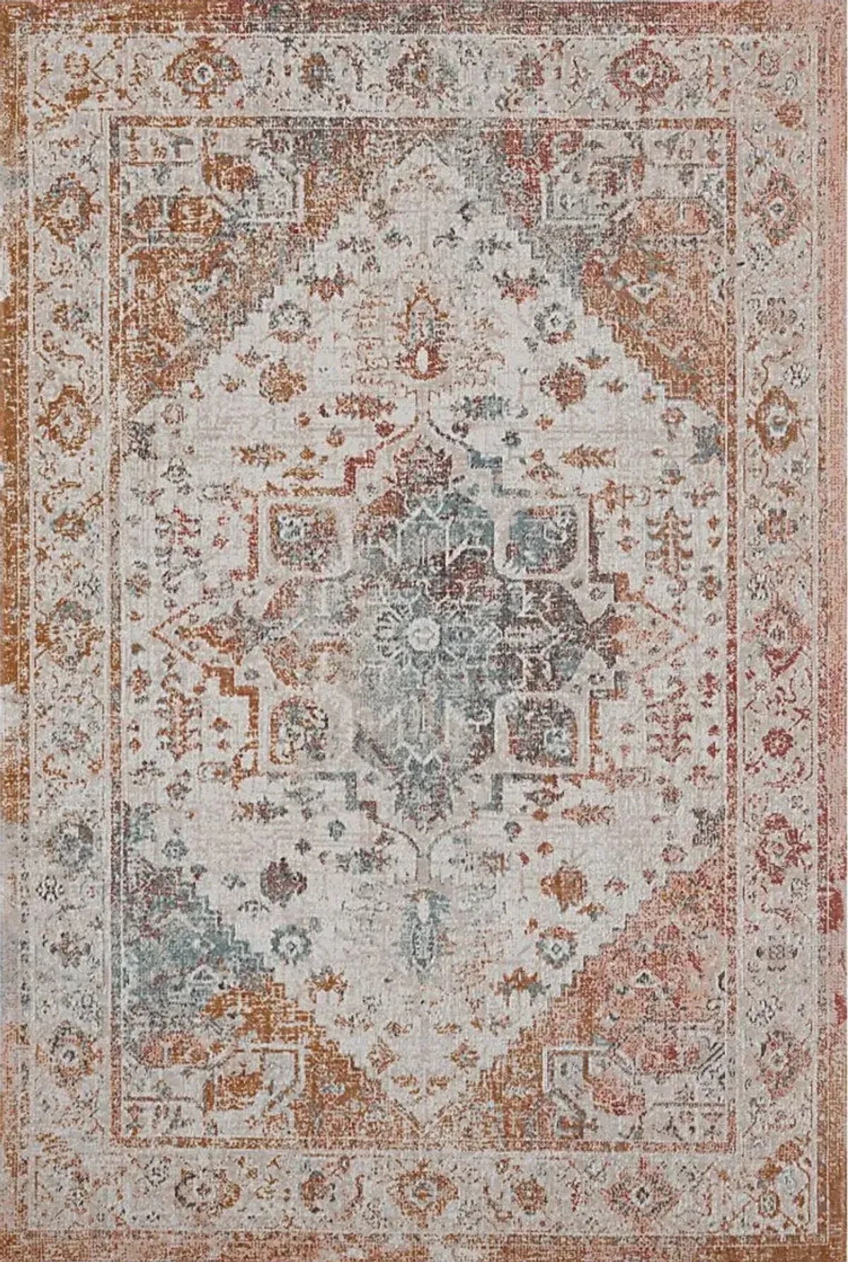 Wesdiac Beige/Cream 5'3 x 7'10 Indoor/Outdoor Rug