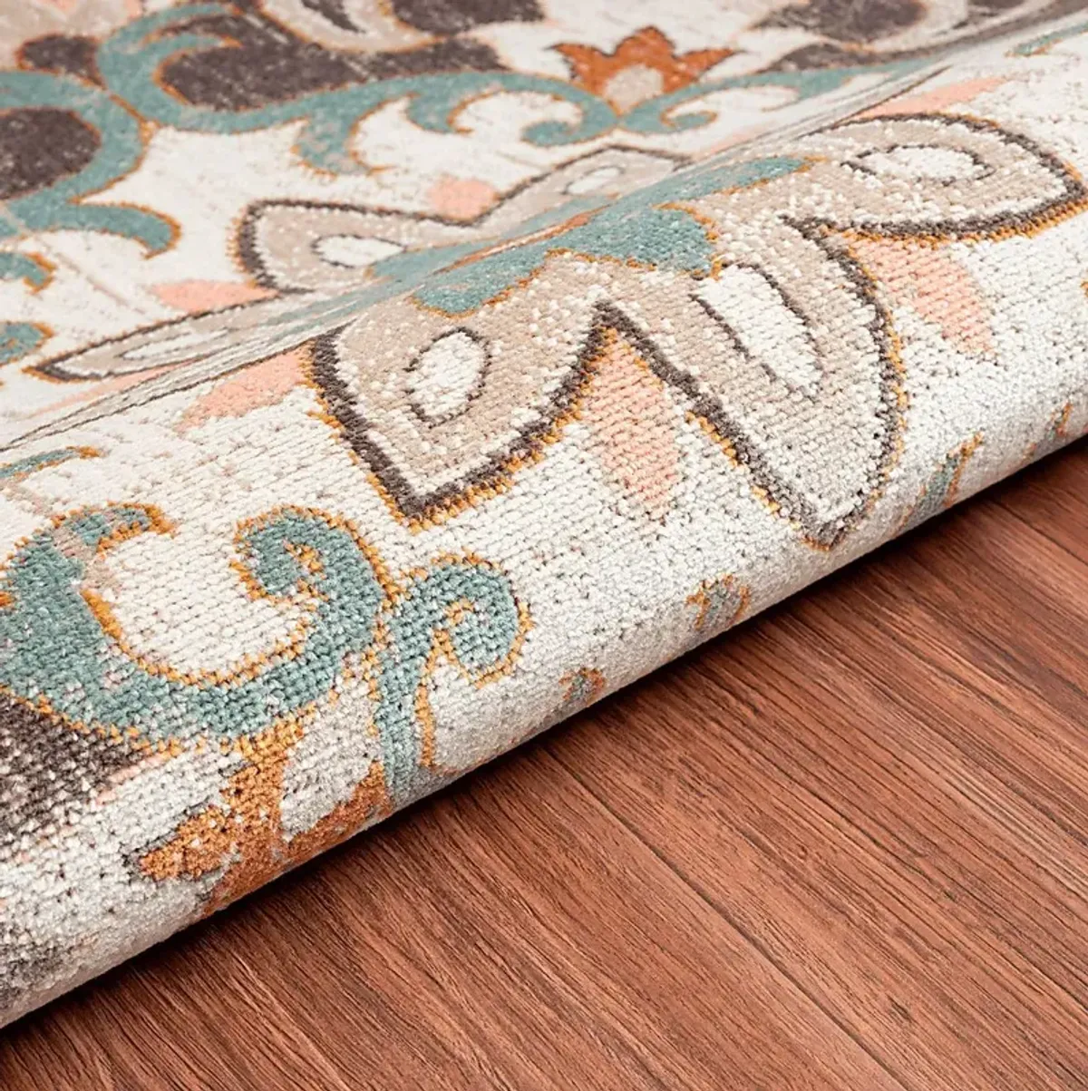 Okotois Brown/Multi 5'3 x 7'10 Indoor/Outdoor Rug