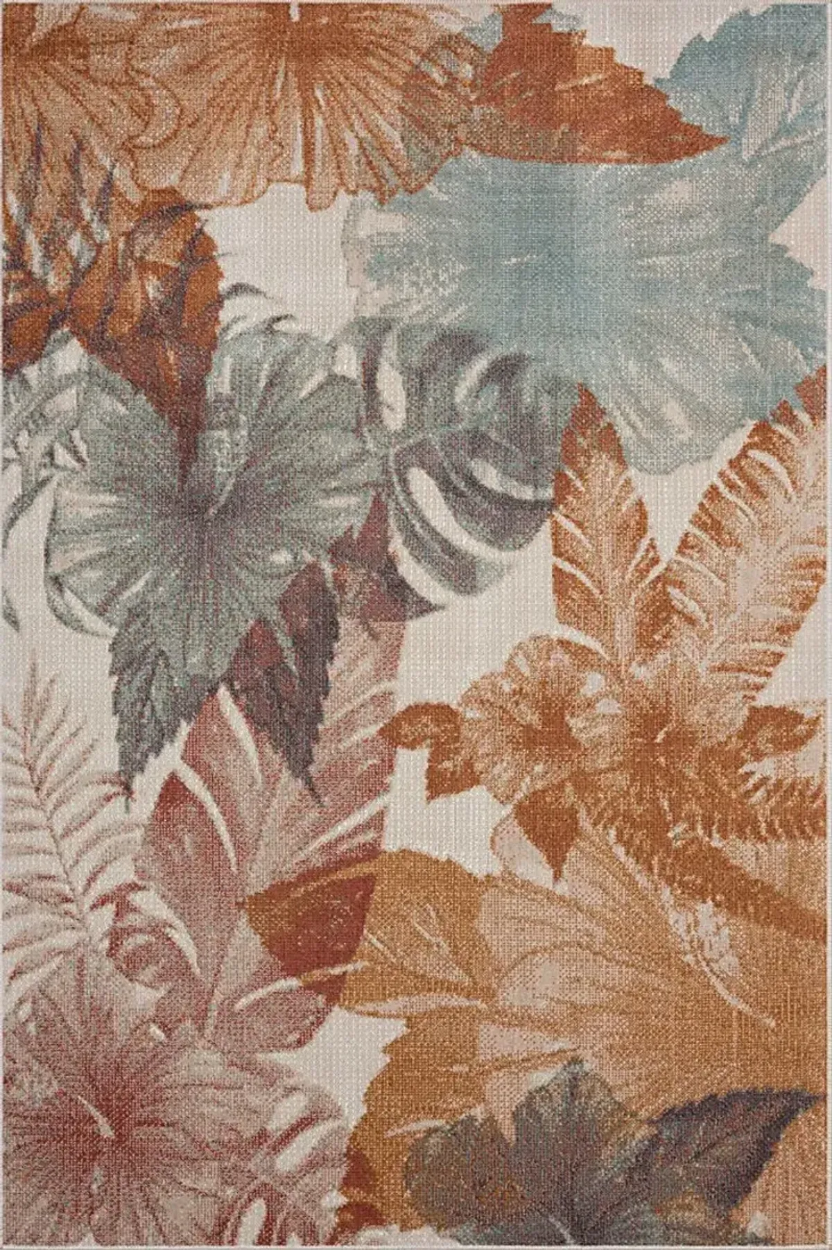 Rimdes Cream/Multi 5'3 x 7'10 Indoor/Outdoor Rug