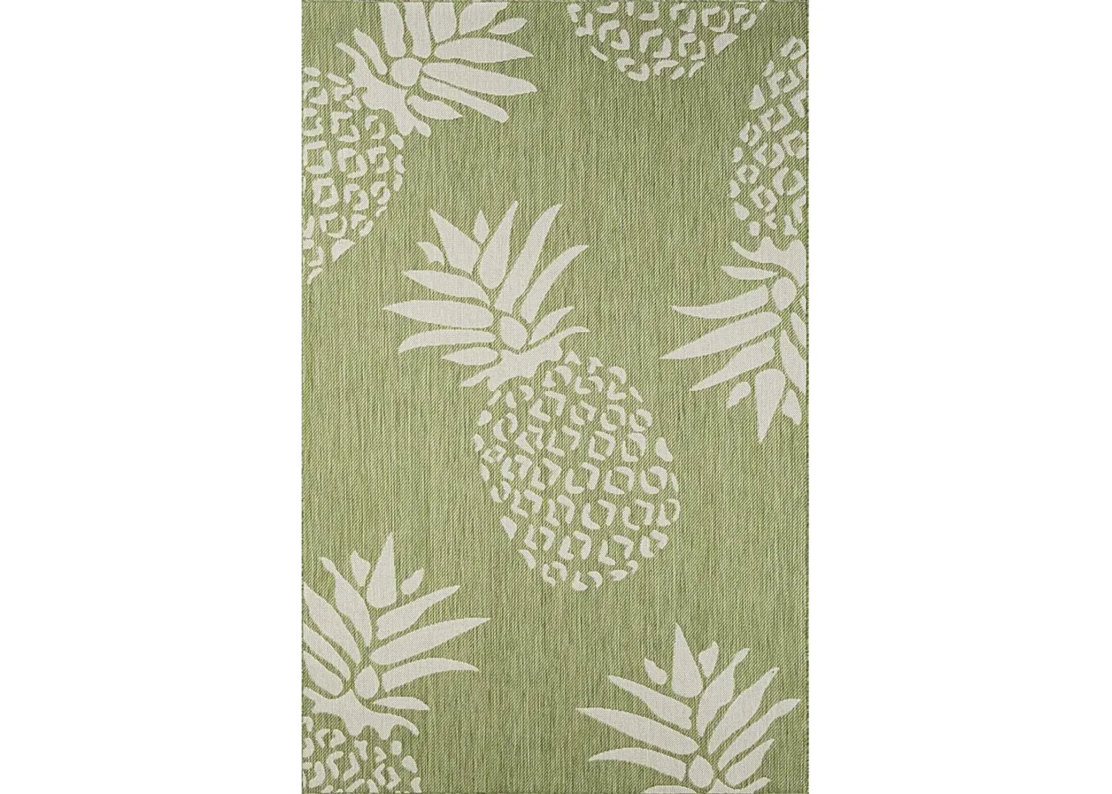 Matarane Green 5' x 7' Indoor/Outdoor Rug