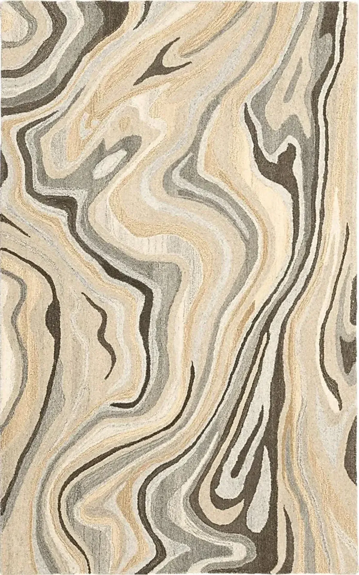 Daisey Beige 5' x 8' Rug