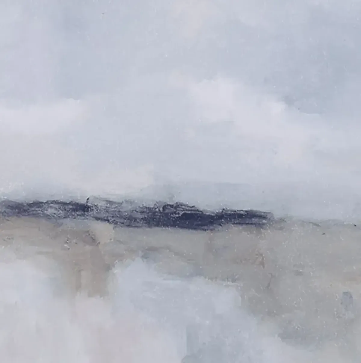 Frozen Thoughts Blue Artwork, Set of 5