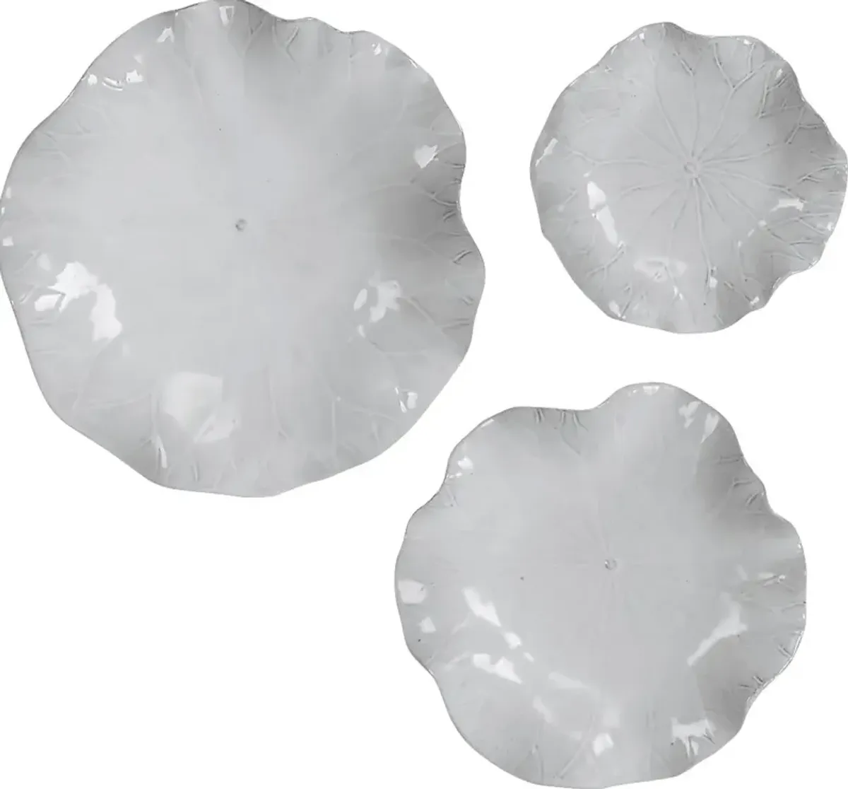 Zayley White Wall Decor, Set of 3