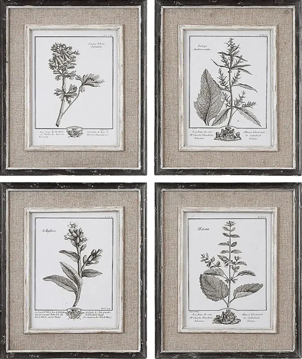 Kennley Taupe Artwork, Set of 4