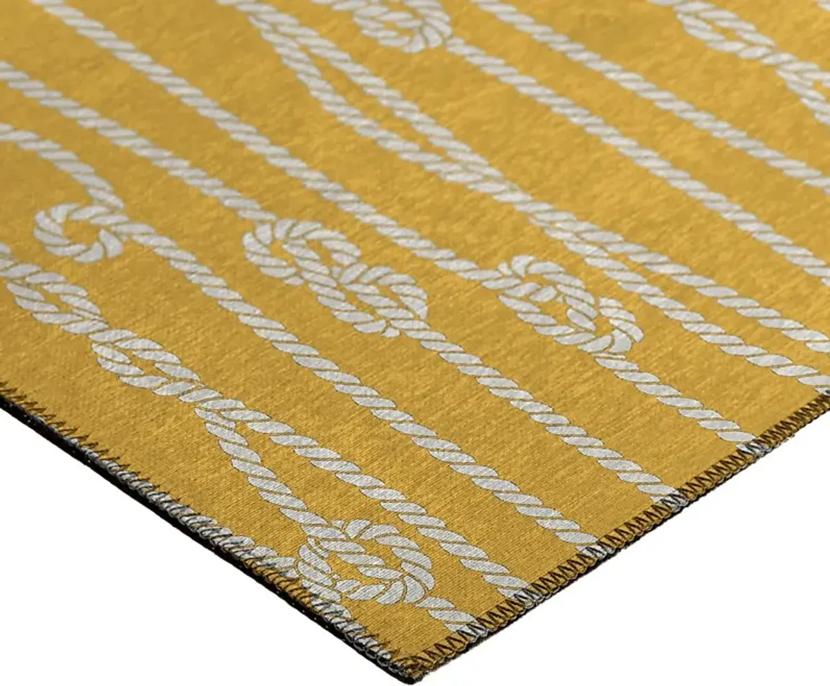 Lamanto Yellow 5' x 8' Rug