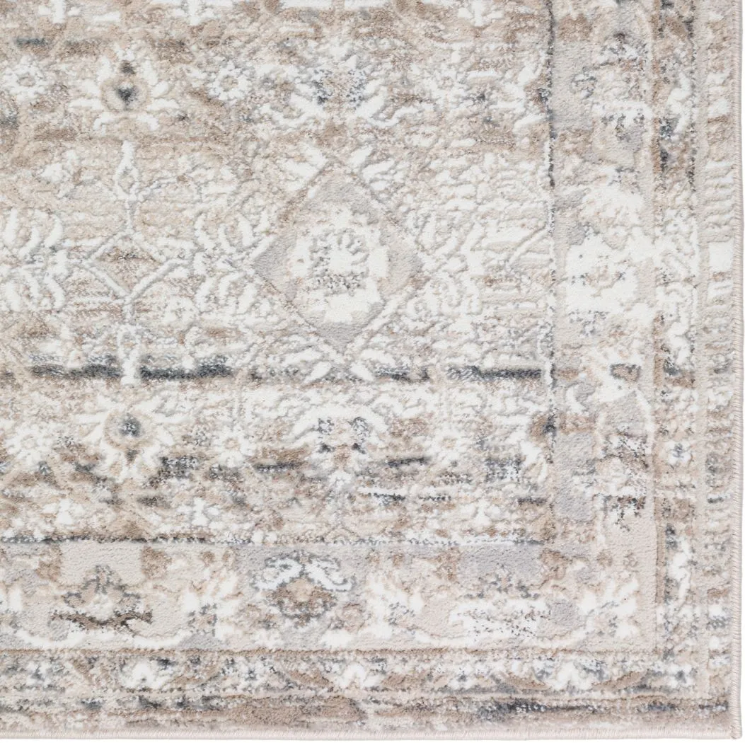 Charneta Beige 5' x 7' Rug