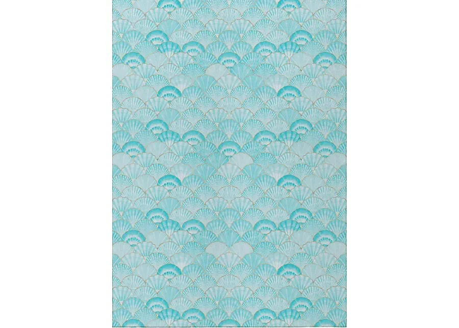 Aquarena Blue 5' x 8' Rug