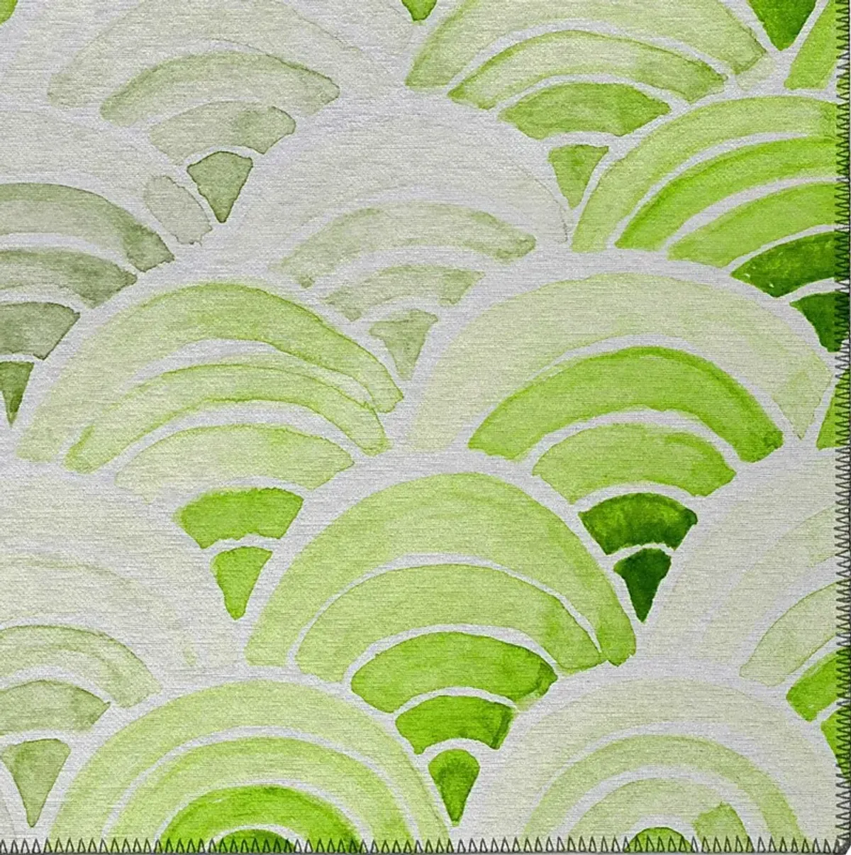 Cedarglen Green 5' x 8' Rug