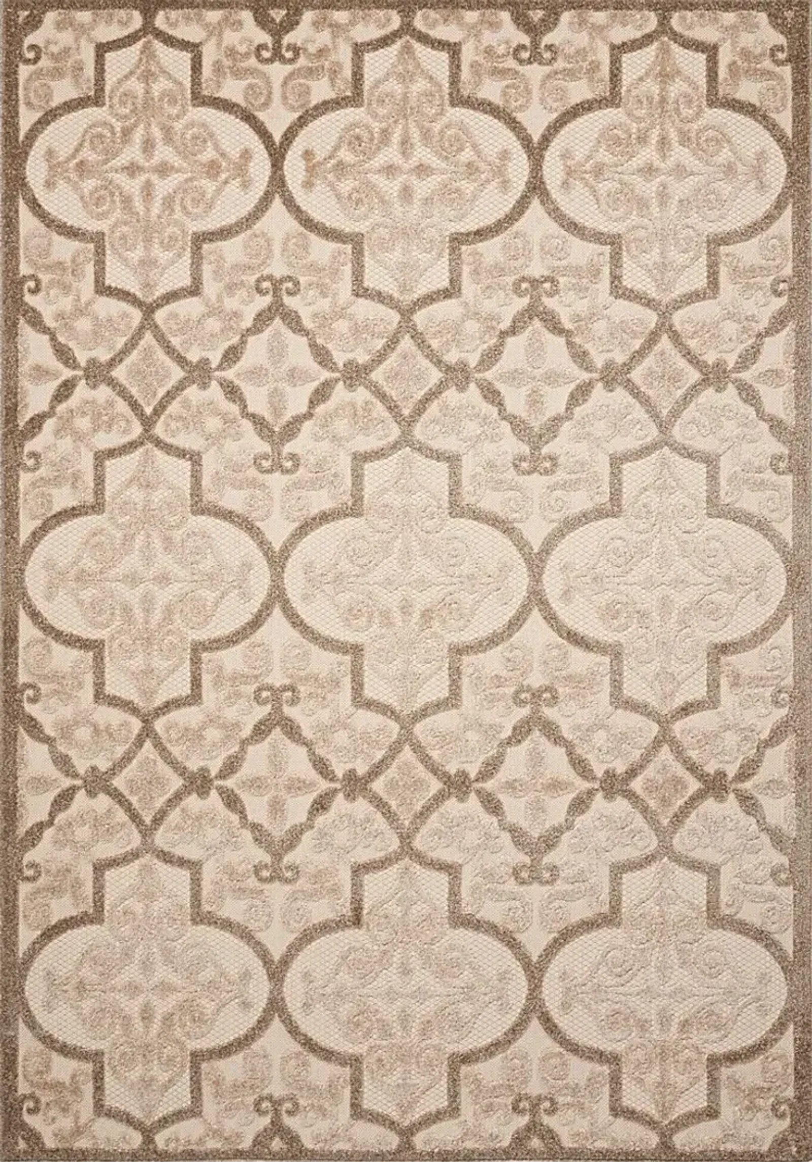 Kyrah Cream 8' x 11' Indoor/Outdoor Rug