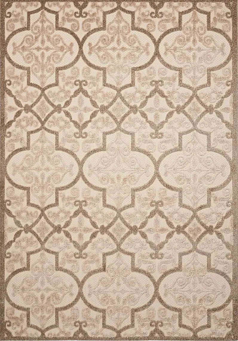 Kyrah Cream 8' x 11' Indoor/Outdoor Rug