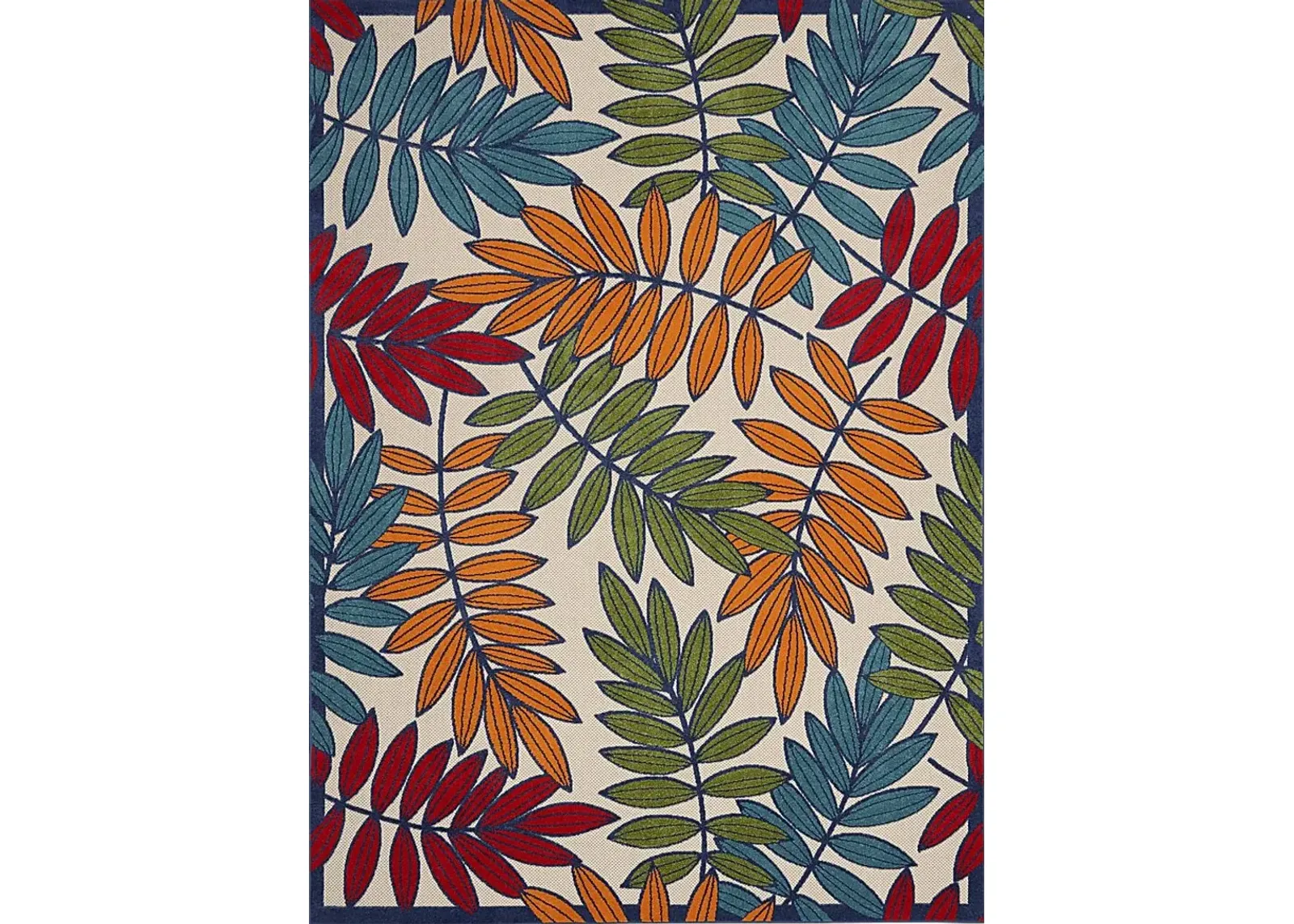 Krisiel Multi 5' x 8' Indoor/Outdoor Rug