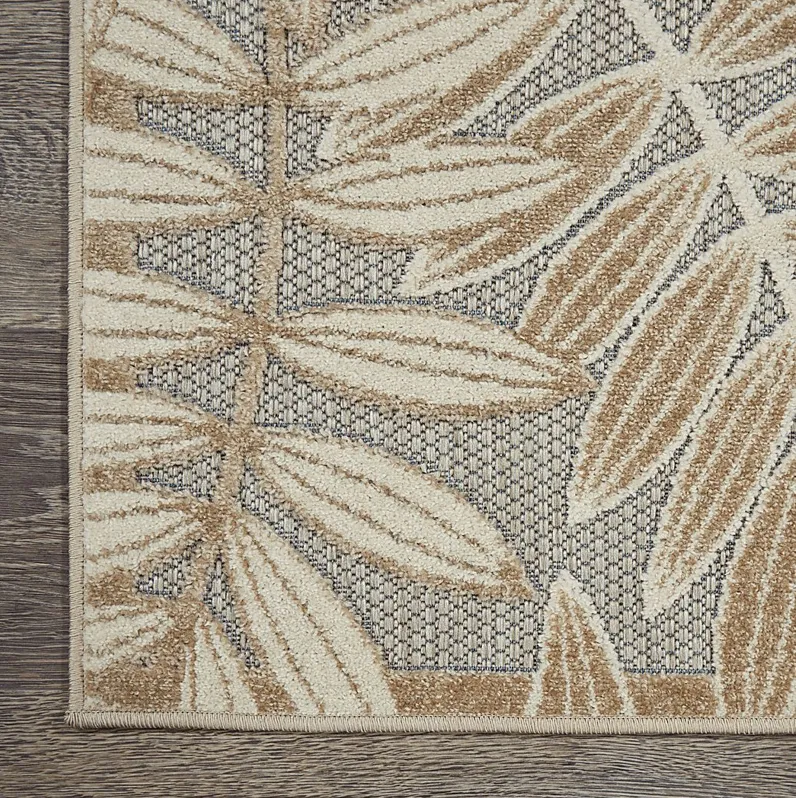 Krisiel Cream 5' x 8' Indoor/Outdoor Rug