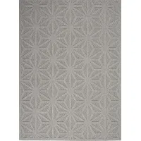 Clarene Light Gray 8' x 10' Indoor/Outdoor Rug