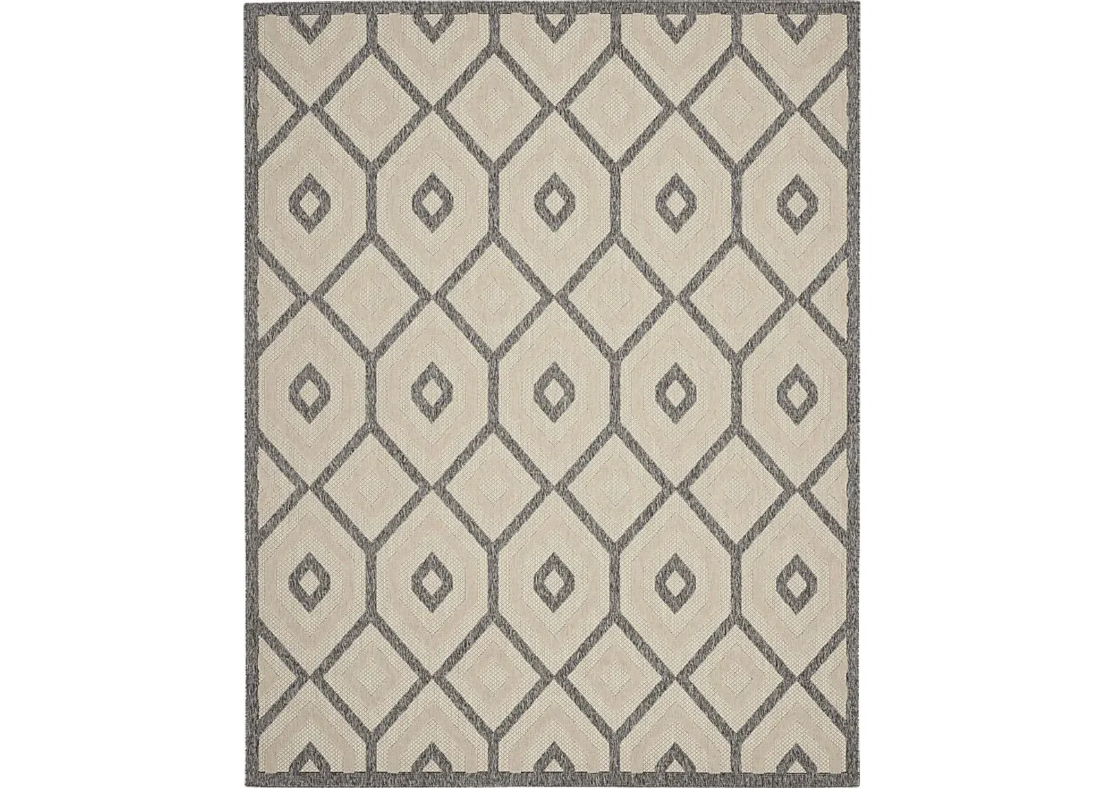 Chanley Cream 5' x 7' Indoor/Outdoor Rug