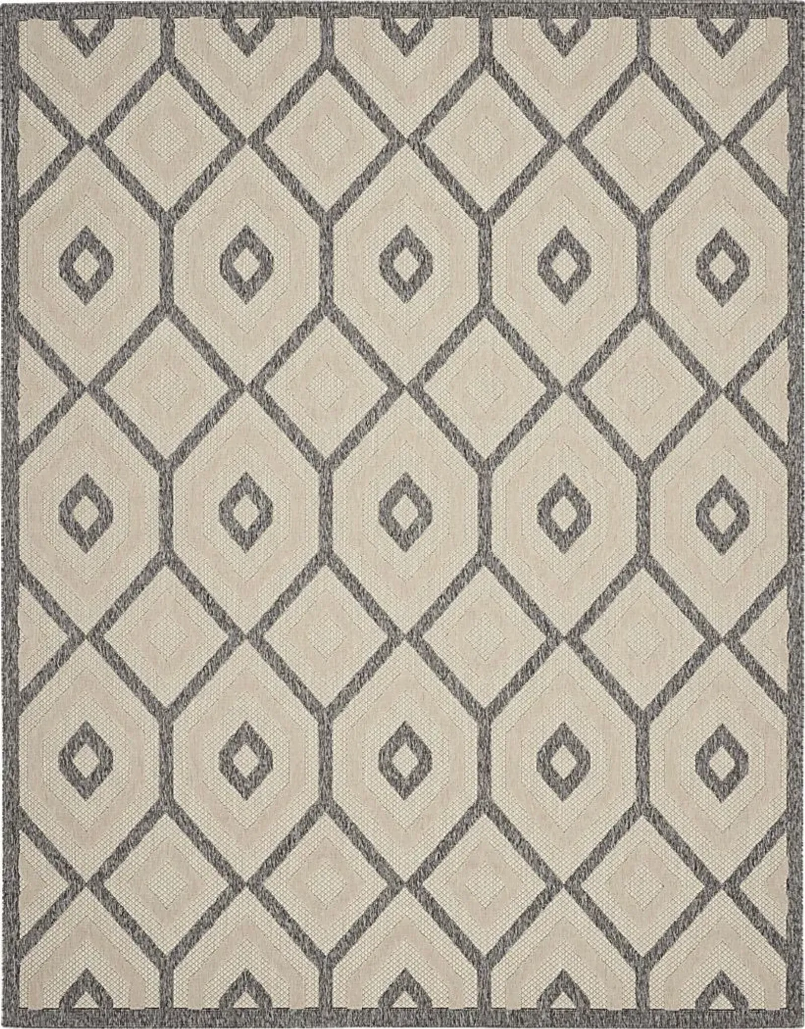 Chanley Cream 5' x 7' Indoor/Outdoor Rug