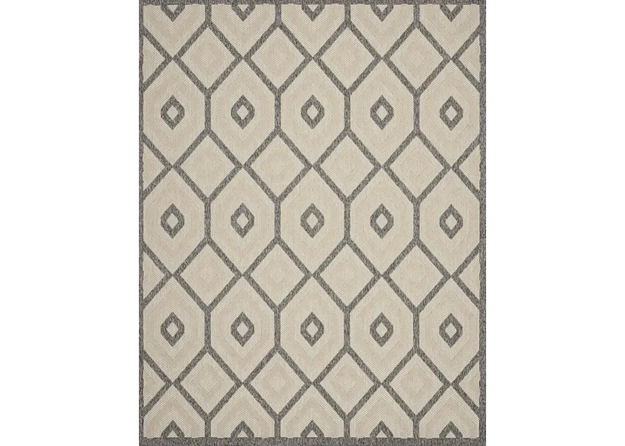 Chanley Cream 8' x 10' Indoor/Outdoor Rug