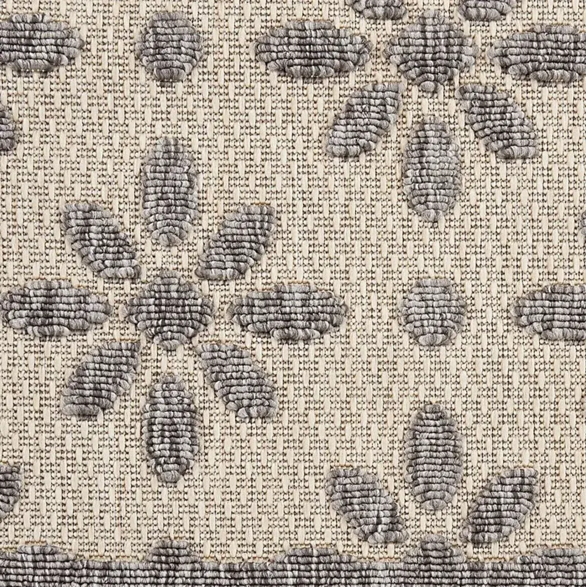 Fennie Cream 2'2 x 7'6 Runner Indoor/Outdoor Rug