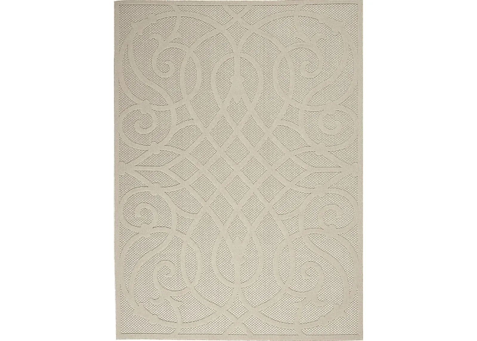 Cammie Cream 8' x 10' Indoor/Outdoor Rug