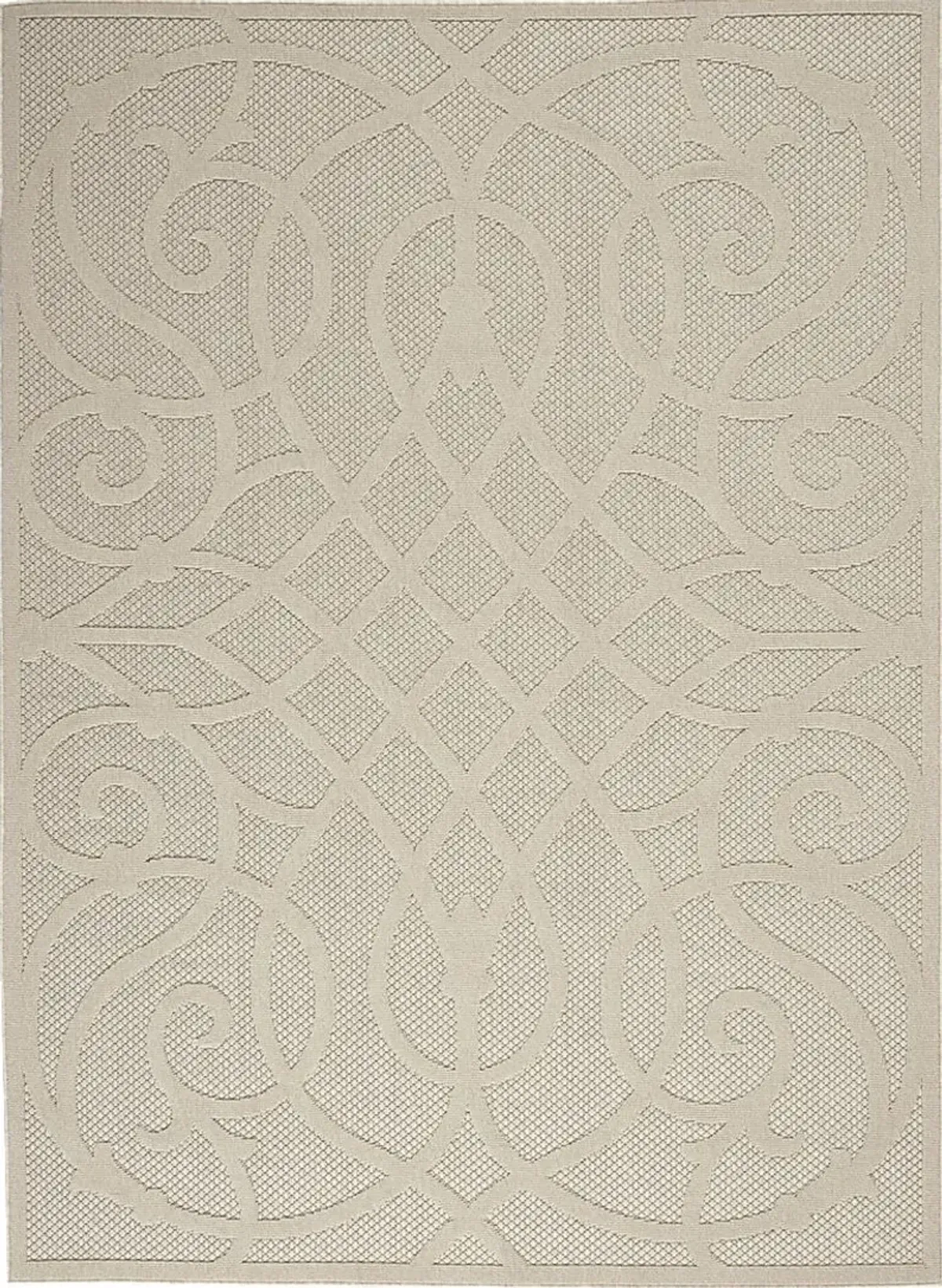 Cammie Cream 8' x 10' Indoor/Outdoor Rug