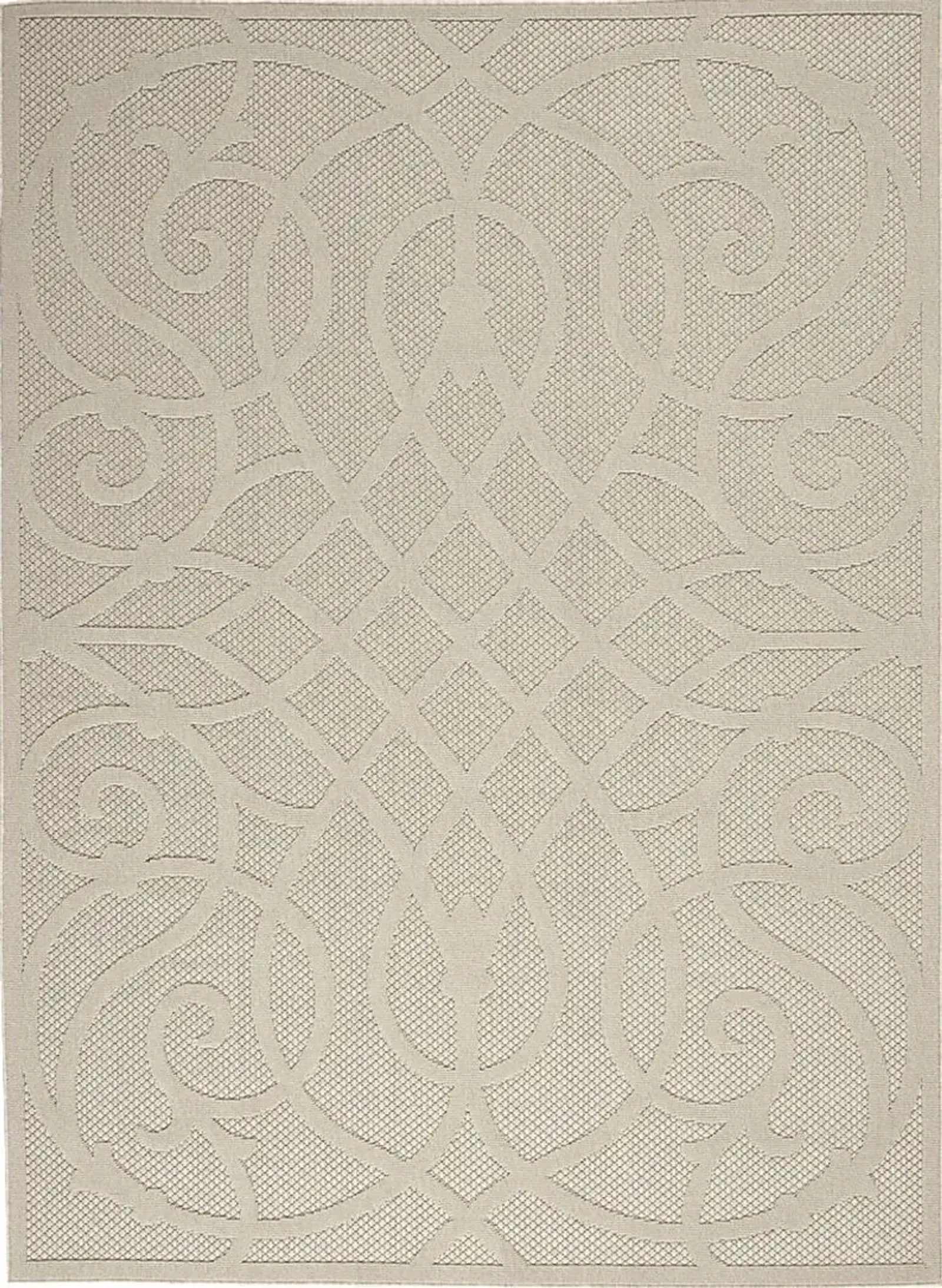 Cammie Cream 8' x 10' Indoor/Outdoor Rug