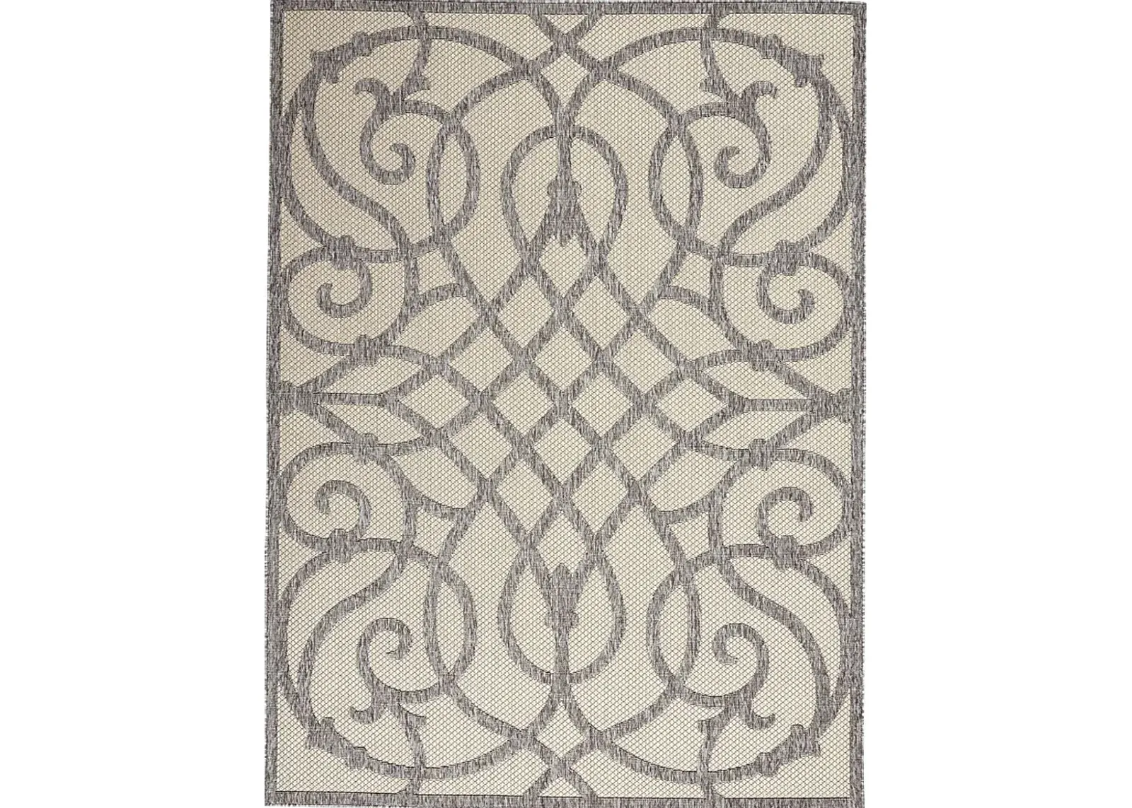 Cammie Gray 8' x 10' Indoor/Outdoor Rug