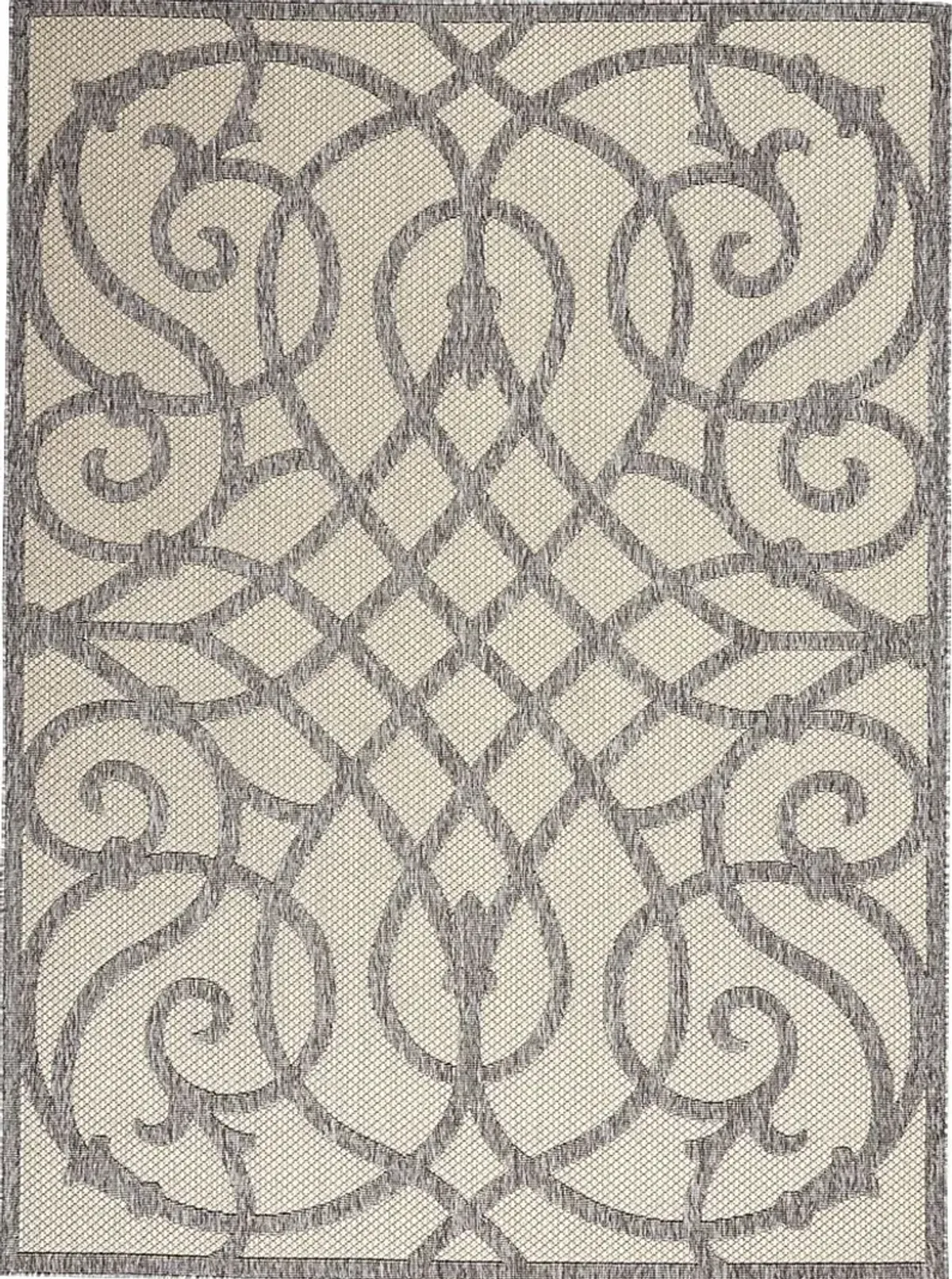 Cammie Gray 8' x 10' Indoor/Outdoor Rug