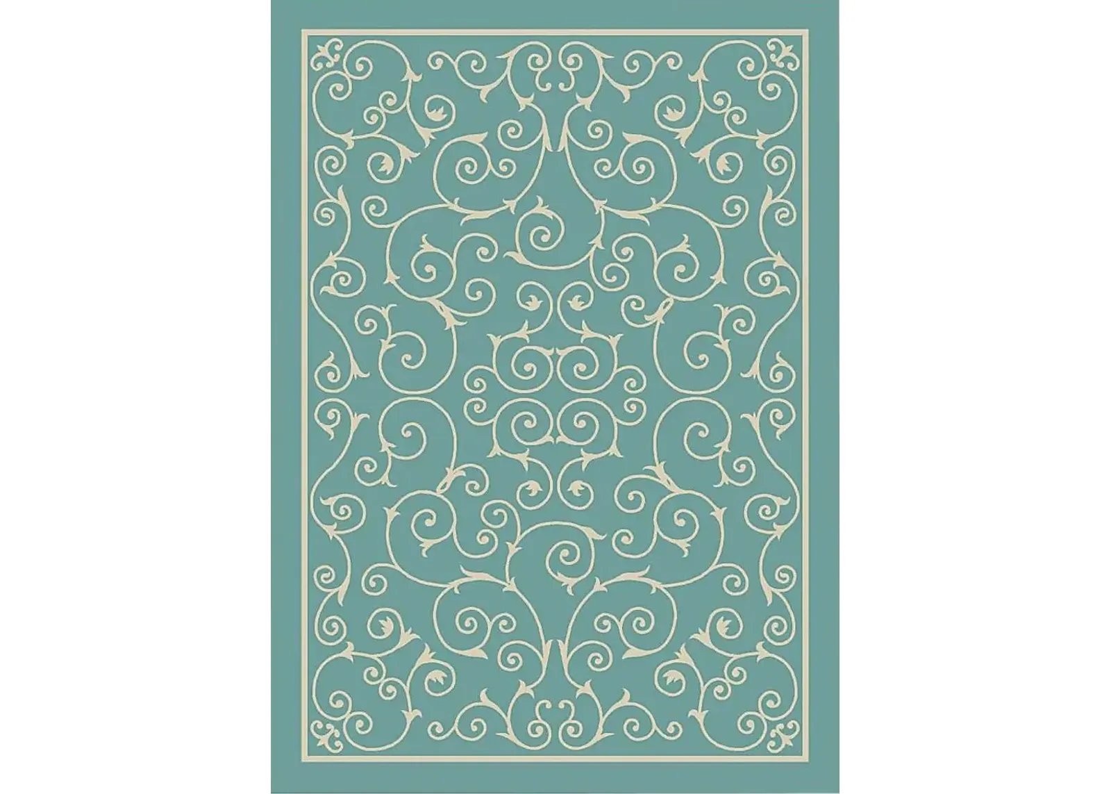 Althera Light Blue 8' x 11' Indoor/Outdoor Rug