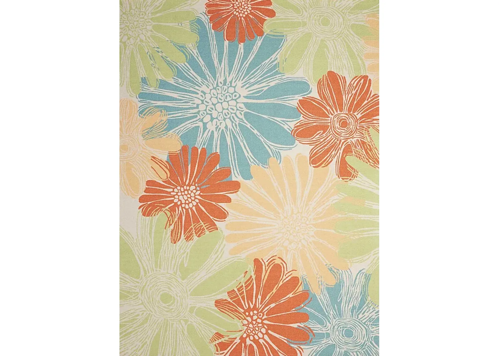 Bloomwood Multi 5' x 8' Indoor/Outdoor Rug