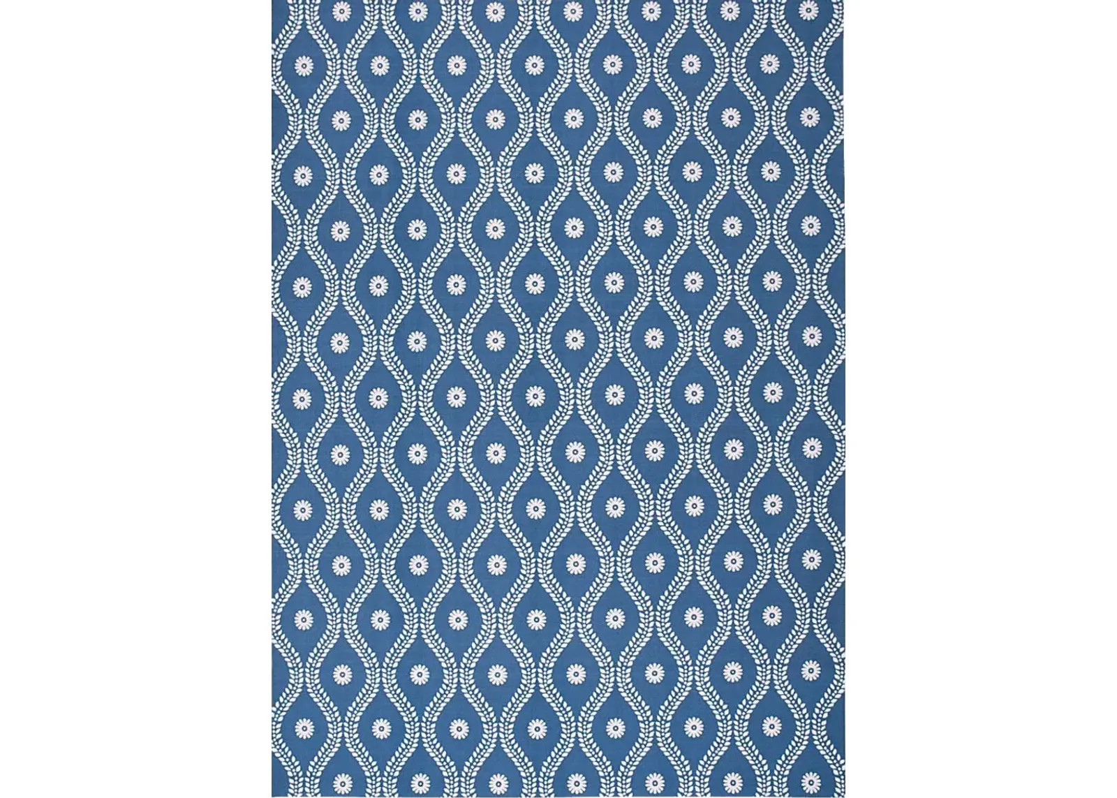 Lalitha Navy 8' x 11' Indoor/Outdoor Rug