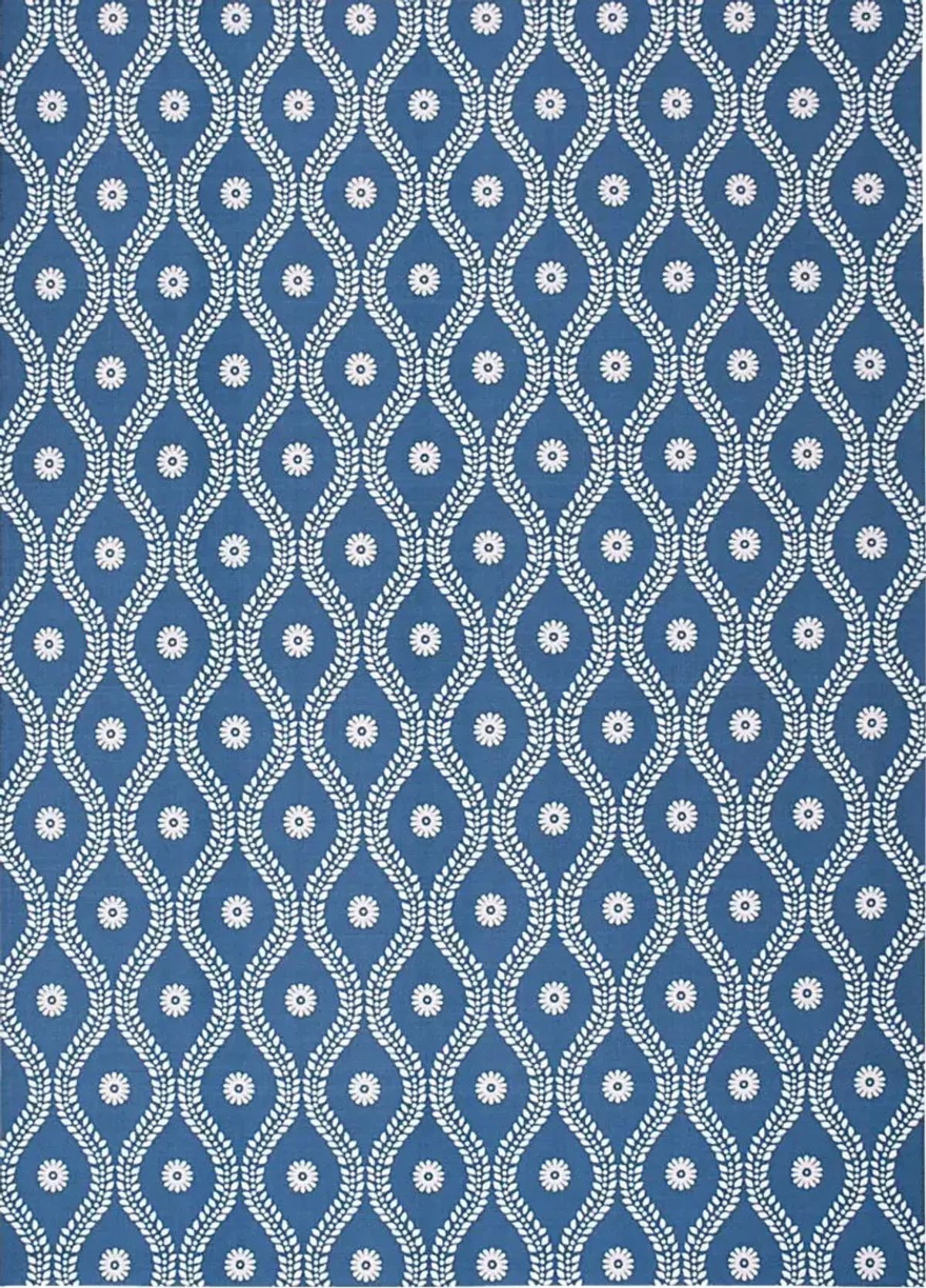 Lalitha Navy 8' x 11' Indoor/Outdoor Rug