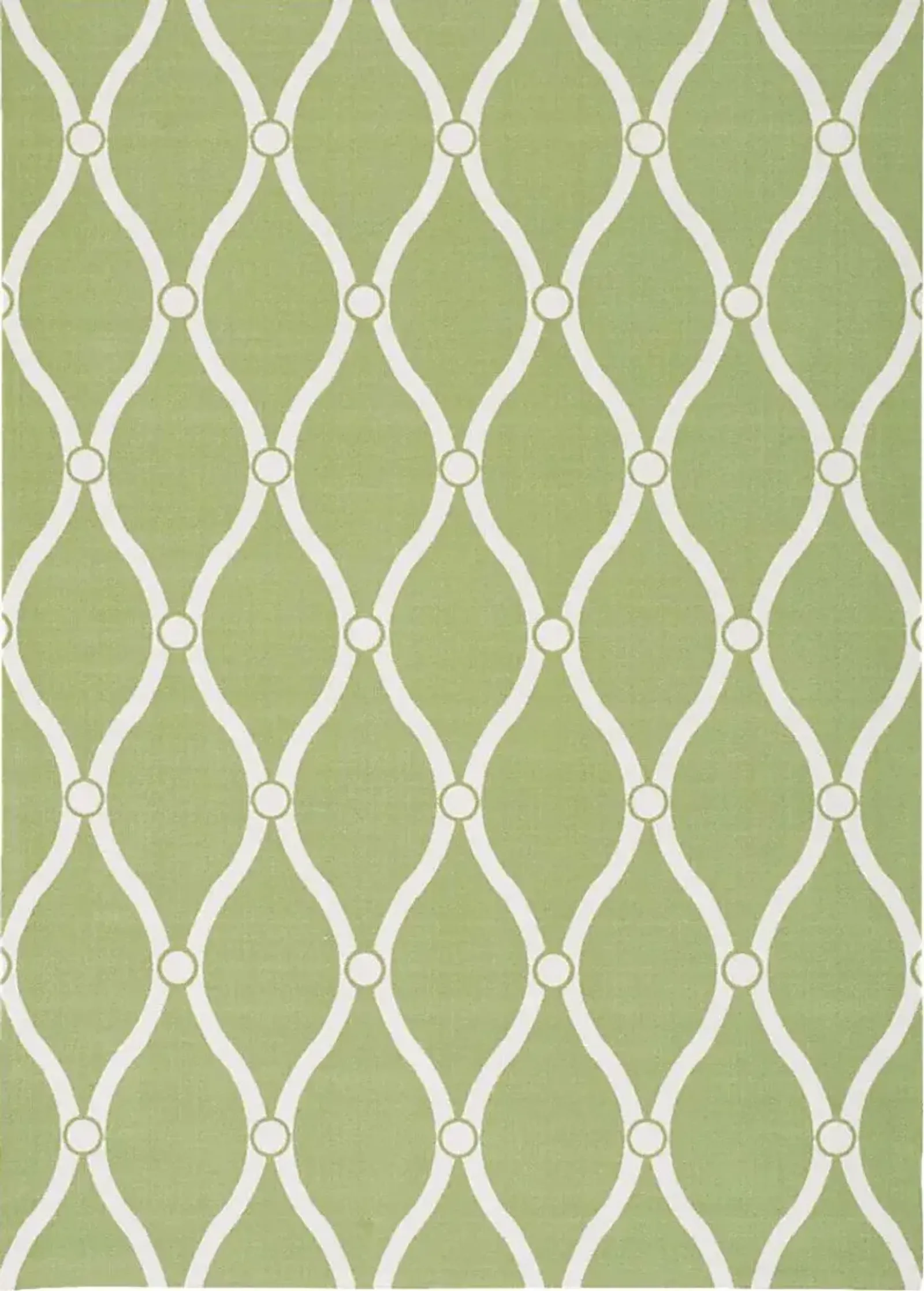 Nabella Green 8' x 11' Indoor/Outdoor Rug